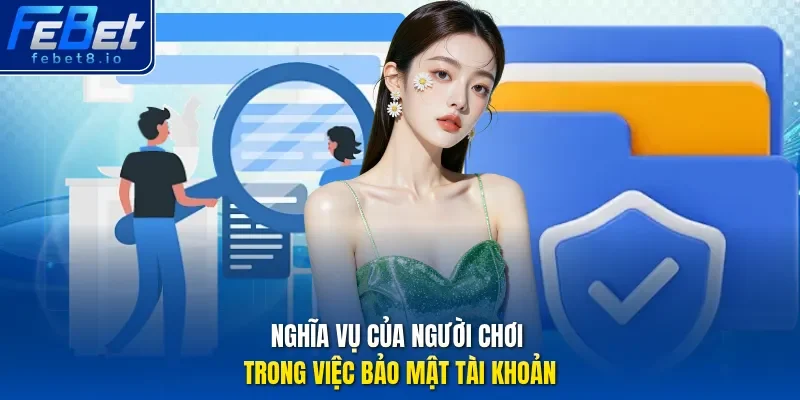 Nghĩa vụ của người chơi với việc bảo mật tài khoản cá nhân